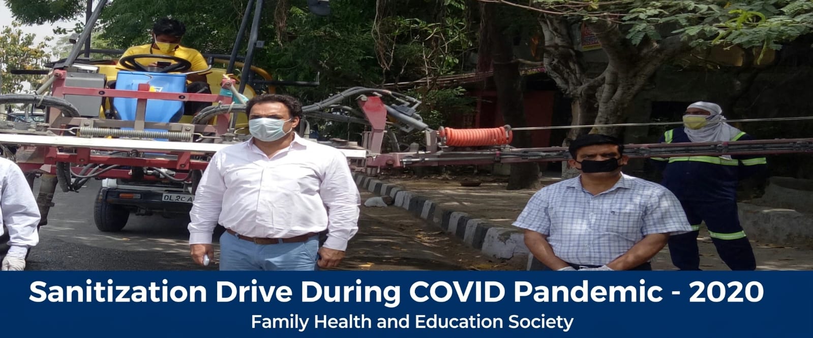 Sanitization Drive During COVID-19 Pandemic